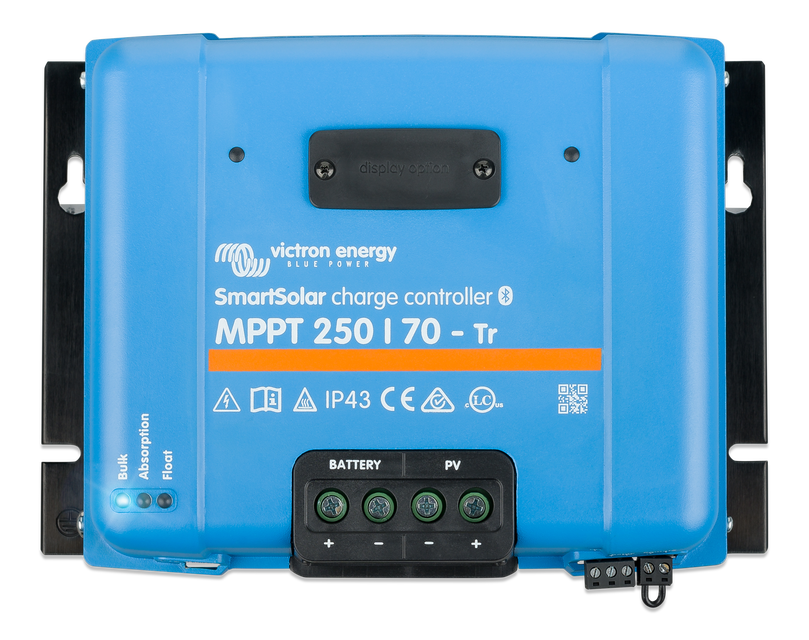 Солнечный контроллер заряда Victron Energy SmartSolar MPPT 250/85-Tr VE.Can Bluetooth
Солнечный контроллер заряда Victron Energy SmartSolar MPPT 250/85-Tr VE.Can Bluetooth