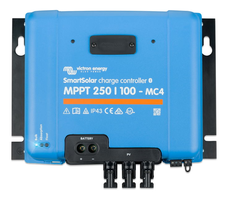 Солнечный контроллер заряда Victron Energy SmartSolar MPPT 150/100-MC4 VE.Can Bluetooth
Солнечный контроллер заряда Victron Energy SmartSolar MPPT 150/100-MC4 VE.Can Bluetooth