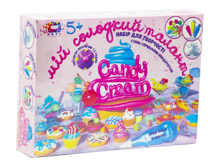 Набор для творчества Окто "Candy cream : Сладкий талант" тесто для лепки ,мягкий пластелин (Т 338)
Набор для творчества Окто "Candy cream : Сладкий талант" тесто для лепки ,мягкий пластелин (Т 338)