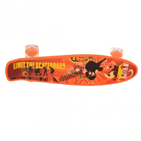Скейт Пенни борд Penny board Profi MAXLEND с рисунком для детей и подростков Оранжевый RLMS 0749-1
Скейт Пенни борд Penny board Profi MAXLEND с рисунком для детей и подростков Оранжевый RLMS 0749-1