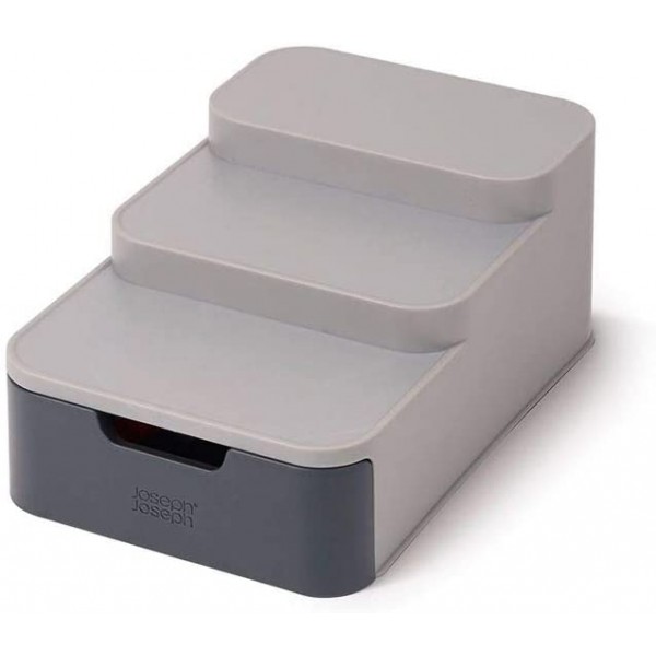 Компактный ярусный органайзер Joseph Joseph 85145 CupboardStore с выдвижным ящиком
Компактный ярусный органайзер Joseph Joseph 85145 CupboardStore с выдвижным ящиком