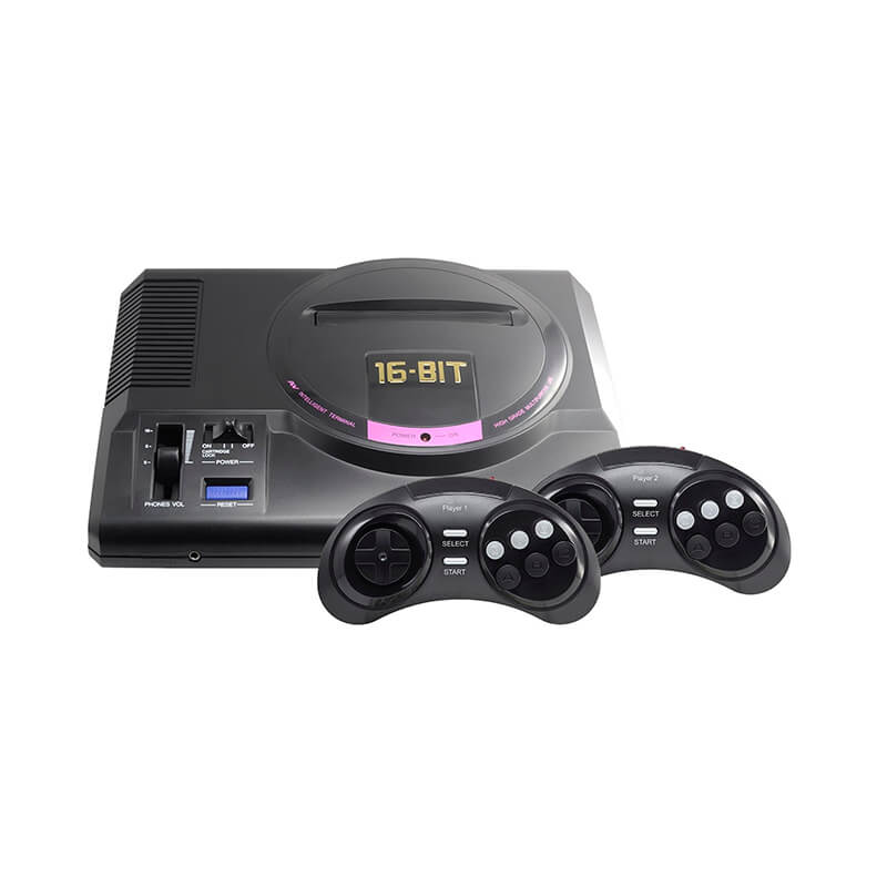 Игровая консоль Retro Genesis 16 bit HD Ultra (150 игр, 2 беспроводных джойстика, HDMI кабель)
Игровая консоль Retro Genesis 16 bit HD Ultra (150 игр, 2 беспроводных джойстика, HDMI кабель)