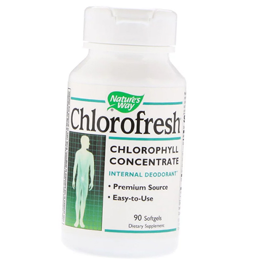 Хлорофилл Концентрированный, Chlorofresh Softgel, Nature's Way 90гелкапс (70344004)
Хлорофилл Концентрированный, Chlorofresh Softgel, Nature's Way 90гелкапс (70344004)