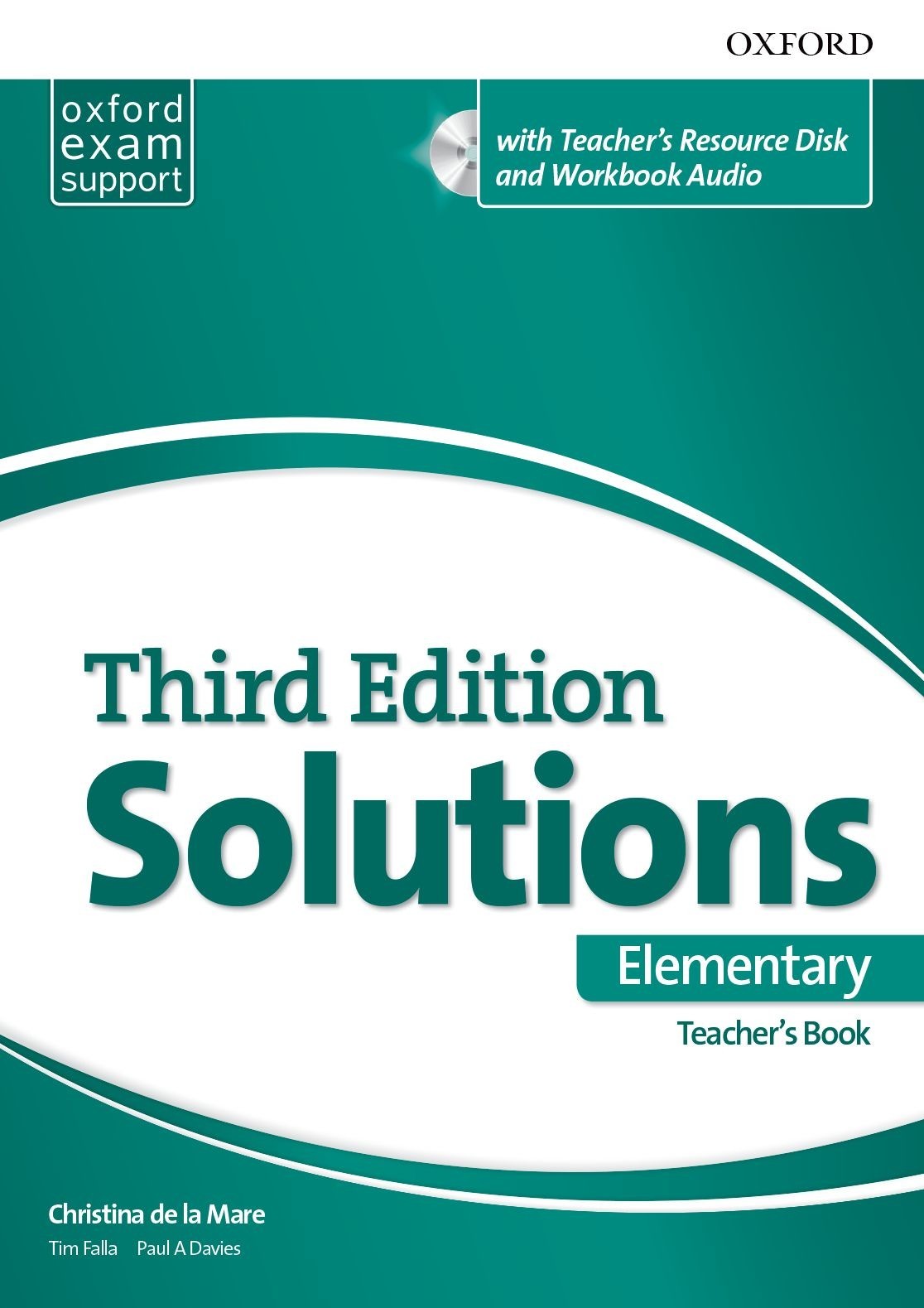 Solutions 3rd Edition Level Elementary Essentials: Teacher's Book and Resource Disc - Christina de la Mare, Paul A. Davies, Tim Falla - 9780194562010
Solutions 3rd Edition Level Elementary Essentials: Teacher's Book and Resource Disc - Christina de la Mare, Paul A. Davies, Tim Falla - 9780194562010