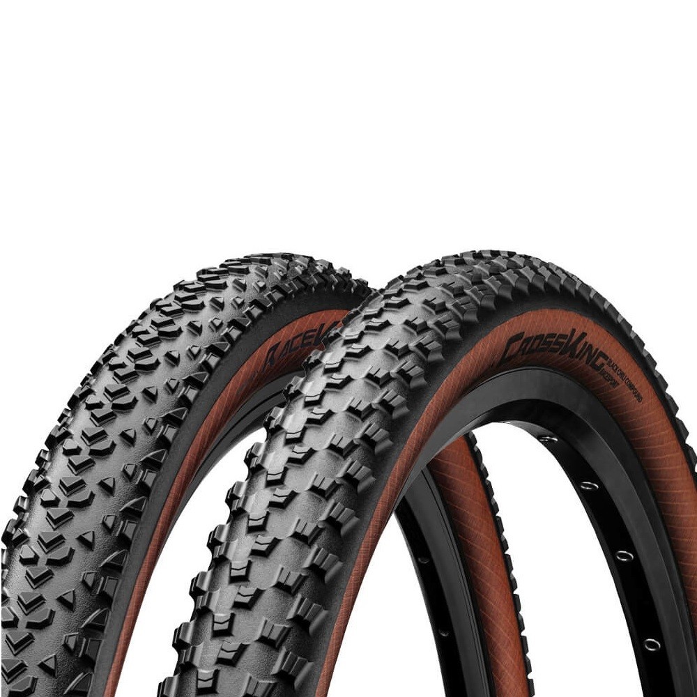 Покрышка Continental Cross King RaceSport 29 x 2.20, складная, skin, черный с коричневым (101690)
Покрышка Continental Cross King RaceSport 29 x 2.20, складная, skin, черный с коричневым (101690)