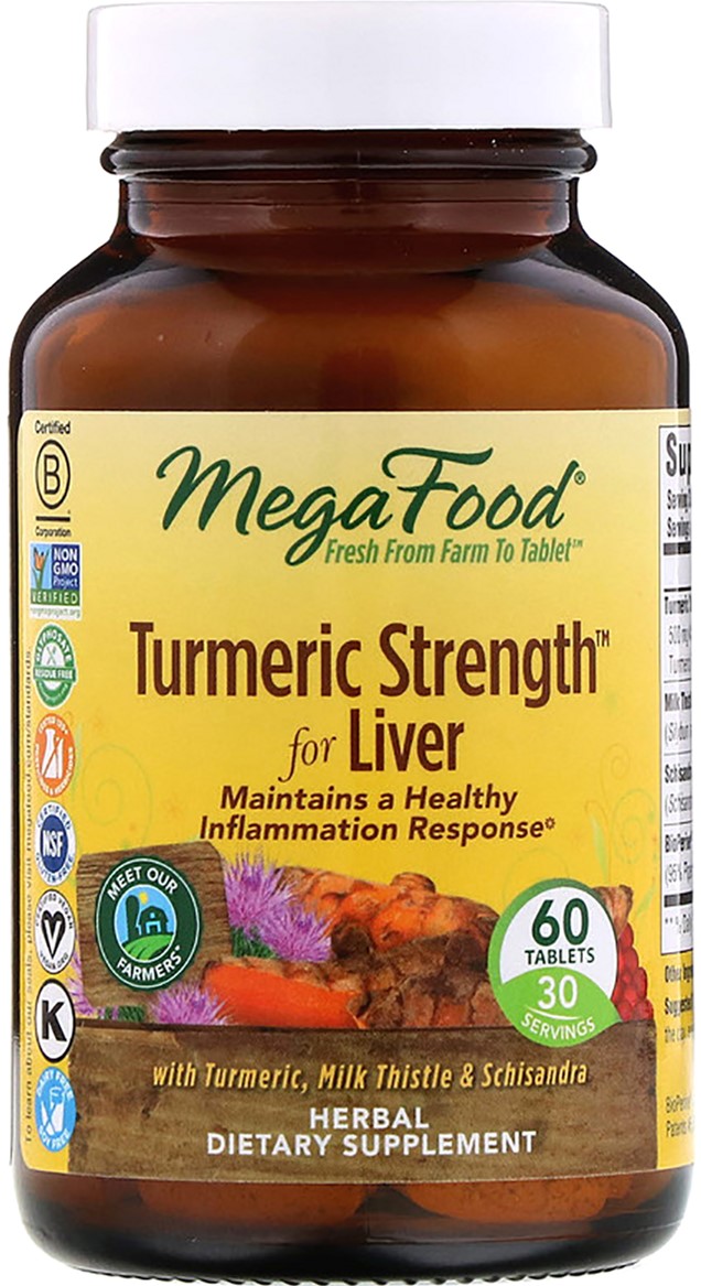 Сила куркумы для печени, Turmeric Strength for Liver, Mega Food 60 таблеток (51494103067)
Сила куркумы для печени, Turmeric Strength for Liver, Mega Food 60 таблеток (51494103067)