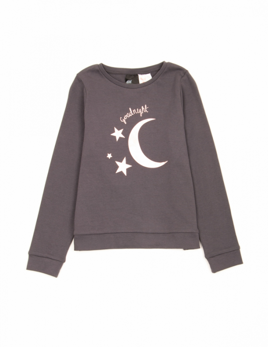 Пижамная футболка с длинными рукавами для девочки H&M 0703790 134-140 СМ Серый 64888
Пижамная футболка с длинными рукавами для девочки H&M 0703790 134-140 СМ Серый 64888