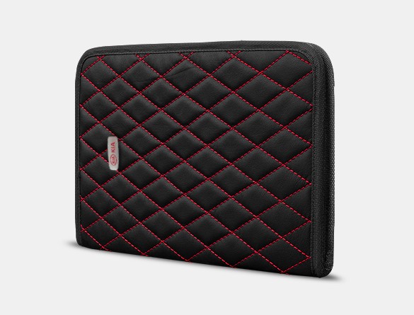 Органайзер для документов А4 KIA от Carbag Черный с красной строчкой и черной окантовкой
Органайзер для документов А4 KIA от Carbag Черный с красной строчкой и черной окантовкой
