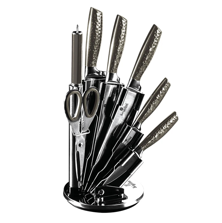Набор ножей на подставке 8 предметов Berlinger Haus Metallic Line Carbon Edition BH-2461
Набор ножей на подставке 8 предметов Berlinger Haus Metallic Line Carbon Edition BH-2461