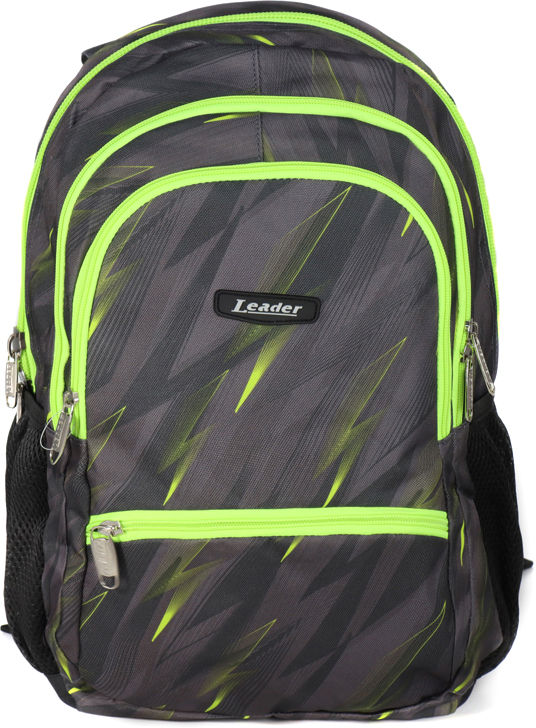 Рюкзак ортопедический Leader City 830 г 42х29х15 см 18 л Черный с зеленым замком (2000009823806)
Рюкзак ортопедический Leader City 830 г 42х29х15 см 18 л Черный с зеленым замком (2000009823806)