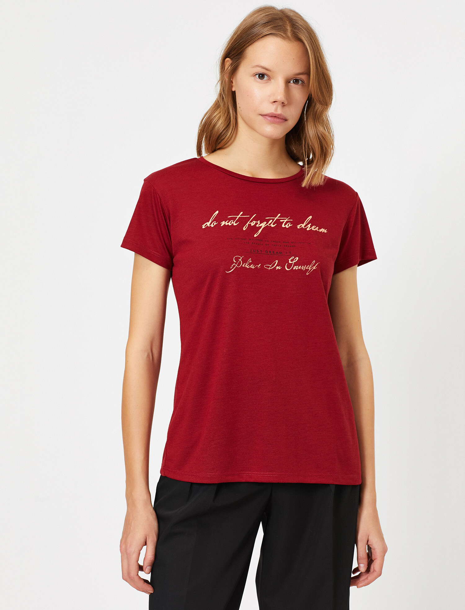 Футболка Koton 0KAK13627GK-456 Wine, Футболка Koton 0KAK13627GK-456 XL Wine
Футболка Koton 0KAK13627GK-456 Wine, Футболка Koton 0KAK13627GK-456 XL Wine