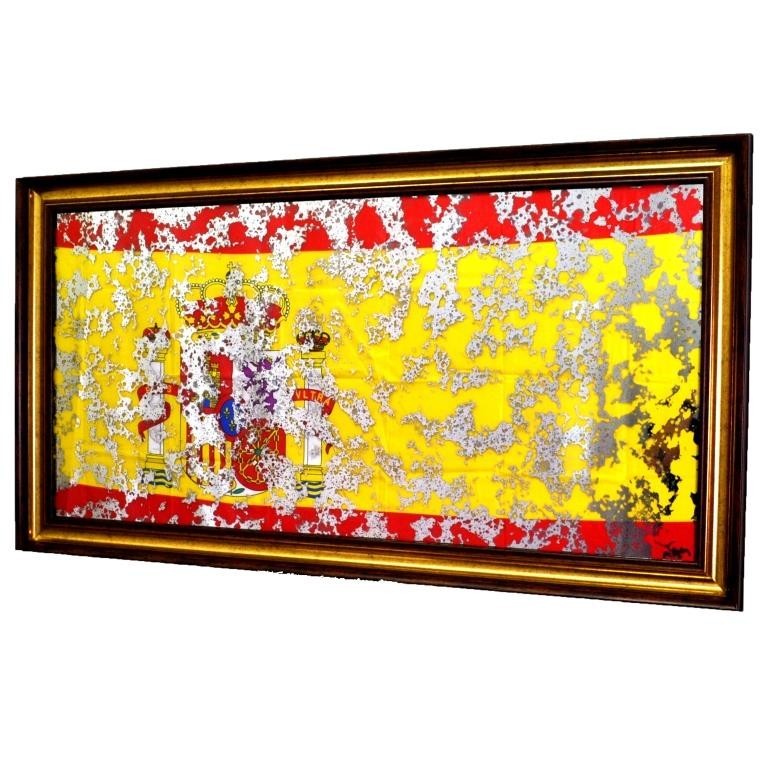 Картина на зеркале Seaps X9 Флаг Испании SPANISH FLAG № 4002 в раме 134х74 см
Картина на зеркале Seaps X9 Флаг Испании SPANISH FLAG № 4002 в раме 134х74 см