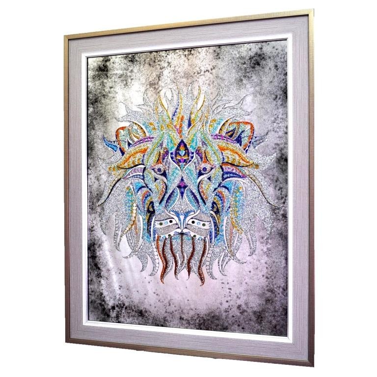 Картина за зеркалом с камнями и кристаламиSeaps X8 Crystal Lion Кристальный Лев №3315
Картина за зеркалом с камнями и кристаламиSeaps X8 Crystal Lion Кристальный Лев №3315
