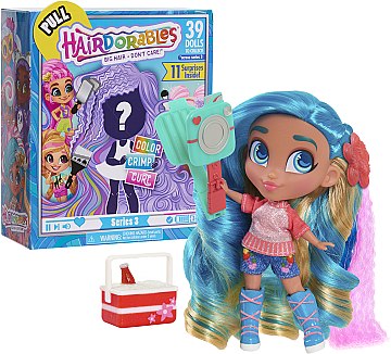 Игровой набор "Кукла-сюрприз: серия 3" с аксессуарами - Hairdorables (20-796222)
Игровой набор "Кукла-сюрприз: серия 3" с аксессуарами - Hairdorables (20-796222)