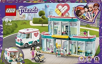 Конструктор "Городская больница Хартлейк Сити", 41394 - LEGO Friends (20-820536)
Конструктор "Городская больница Хартлейк Сити", 41394 - LEGO Friends (20-820536)