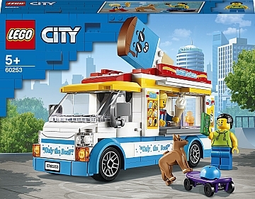 Конструктор "City Great Vehicles. Грузовик мороженщика", 60253 - LEGO City (20-820430)
Конструктор "City Great Vehicles. Грузовик мороженщика", 60253 - LEGO City (20-820430)
