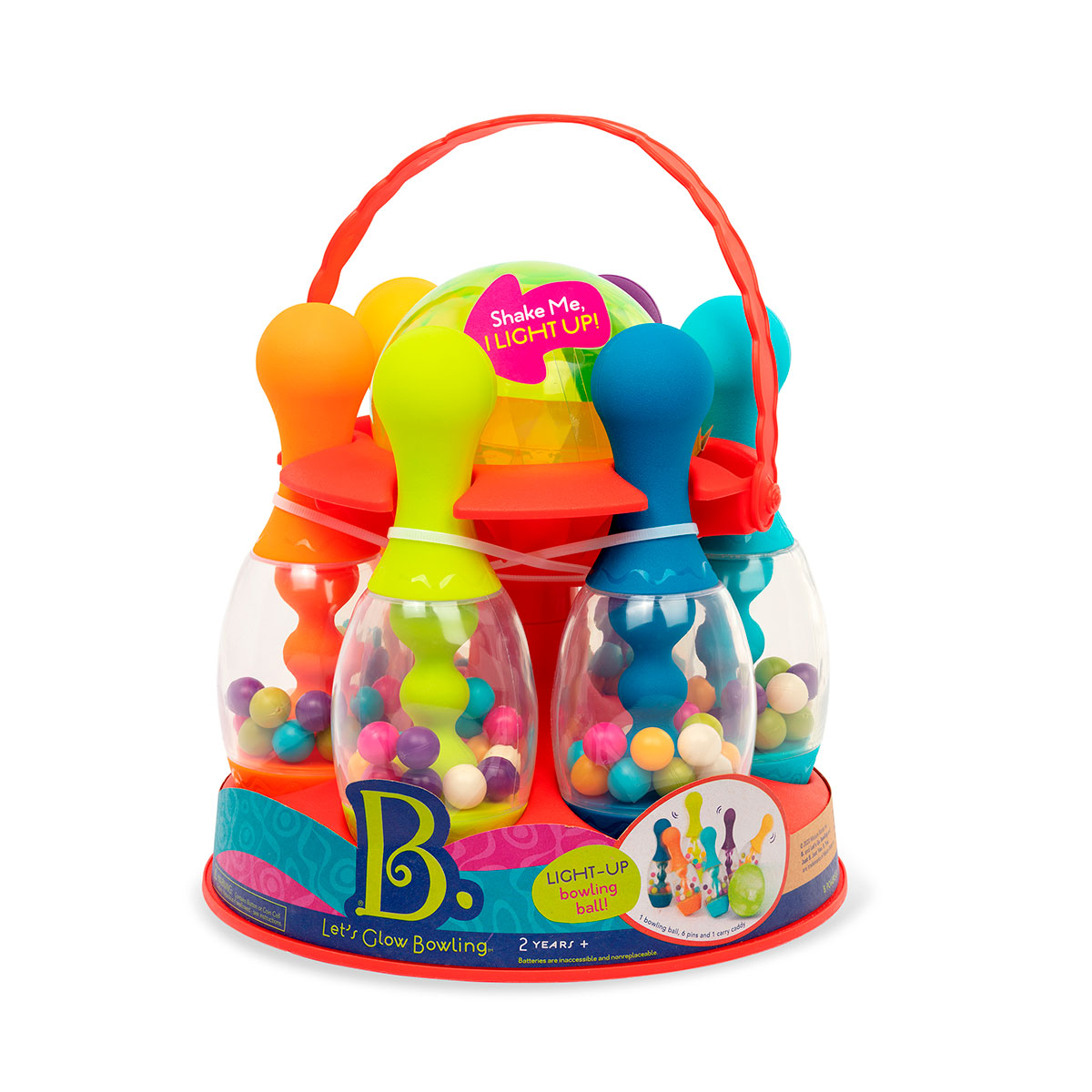 Игровой набор - СВЕРКАЮЩИЙ БОУЛИНГ (красный, 6 кеглей, шар, подставка) Battat BX1955
Игровой набор - СВЕРКАЮЩИЙ БОУЛИНГ (красный, 6 кеглей, шар, подставка) Battat BX1955