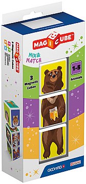 Магнитные кубики "Magicube Animal 3 cubes" - Geomag (20-870777)
Магнитные кубики "Magicube Animal 3 cubes" - Geomag (20-870777)
