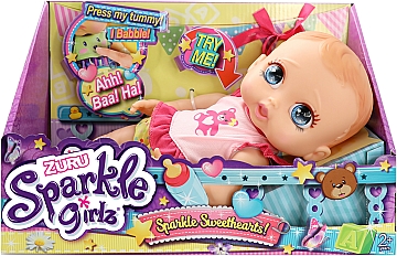Кукла-младенец "Sweethearts Doll with Sound", в розовой одежде - Sparkle girlz (20-970134)
Кукла-младенец "Sweethearts Doll with Sound", в розовой одежде - Sparkle girlz (20-970134)