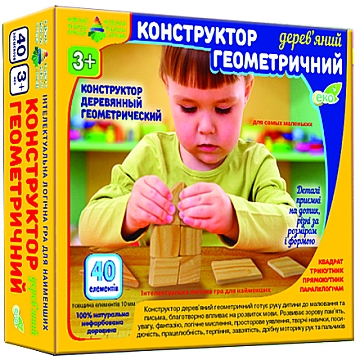Геометрическая деревянная головоломка, 40 элементов - Киевская фабрика игрушек Энергия плюс (20-964467)
Геометрическая деревянная головоломка, 40 элементов - Киевская фабрика игрушек Энергия плюс (20-964467)