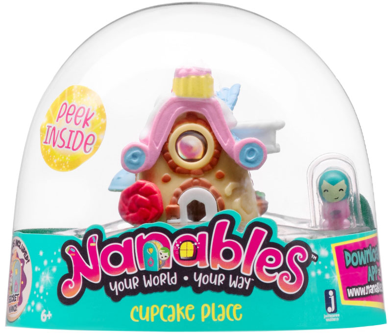 Игровая фигурка Nanables Jazwares Small House Город сладостей Кондитерская Лучшие капкейки 8 см (NNB0010)
Игровая фигурка Nanables Jazwares Small House Город сладостей Кондитерская Лучшие капкейки 8 см (NNB0010)