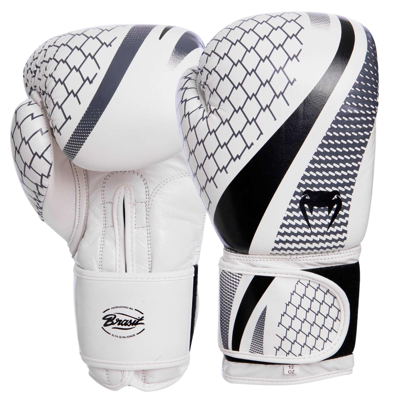 Перчатки для бокса и единоборств кожаные Venum New Contender Heroe 2034 White-Black-Grey 10 унций
Перчатки для бокса и единоборств кожаные Venum New Contender Heroe 2034 White-Black-Grey 10 унций