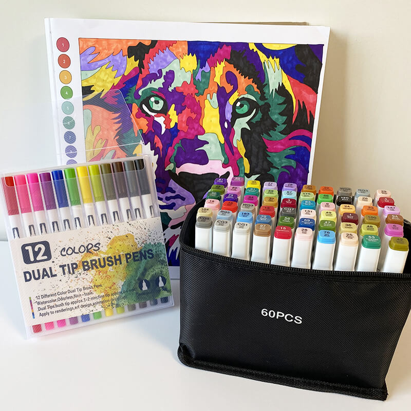Набор для скетчинга "Скетч-маркеры Touch Queen 60 шт." + "Линеры Dual Tip Brush Pens 12 шт." (TQ60012)
Набор для скетчинга "Скетч-маркеры Touch Queen 60 шт." + "Линеры Dual Tip Brush Pens 12 шт." (TQ60012)
