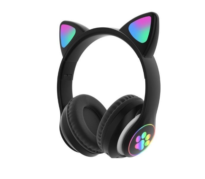 Беспроводные детские MP3 Наушники Кошачьи ушки с подсветкой с MicroSD с FM-Радио Cat Ear STN-28 Черные
Беспроводные детские MP3 Наушники Кошачьи ушки с подсветкой с MicroSD с FM-Радио Cat Ear STN-28 Черные