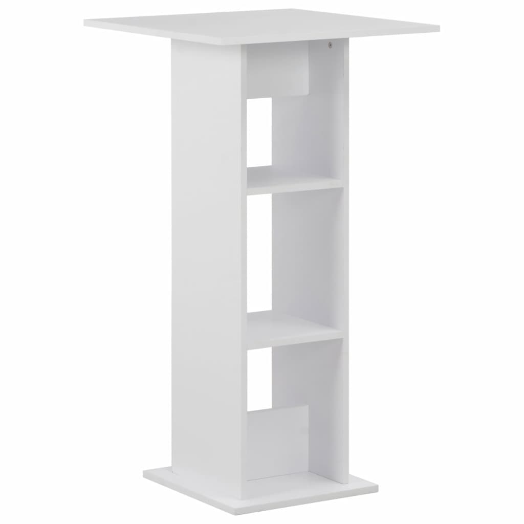 Барний стіл Shumee 60 x 60 x 110 см білий 280205 
Барний стіл Shumee 60 x 60 x 110 см білий 280205