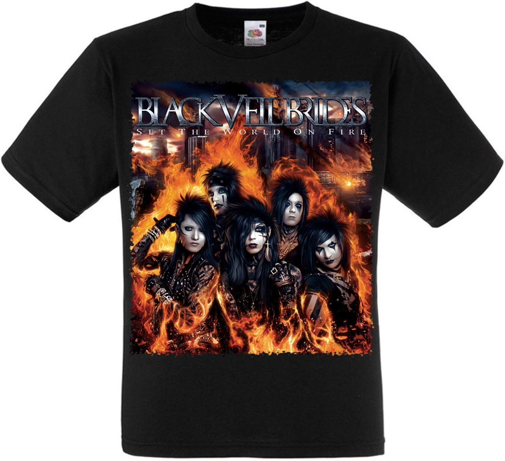 Футболка Fat Cat Black Veil Brides "Set The World On Fire" 11984, Футболка Fat Cat Black Veil Brides "Set The World On Fire" S 11984
Футболка Fat Cat Black Veil Brides "Set The World On Fire" 11984, Футболка Fat Cat Black Veil Brides "Set The World On Fire" S 11984
