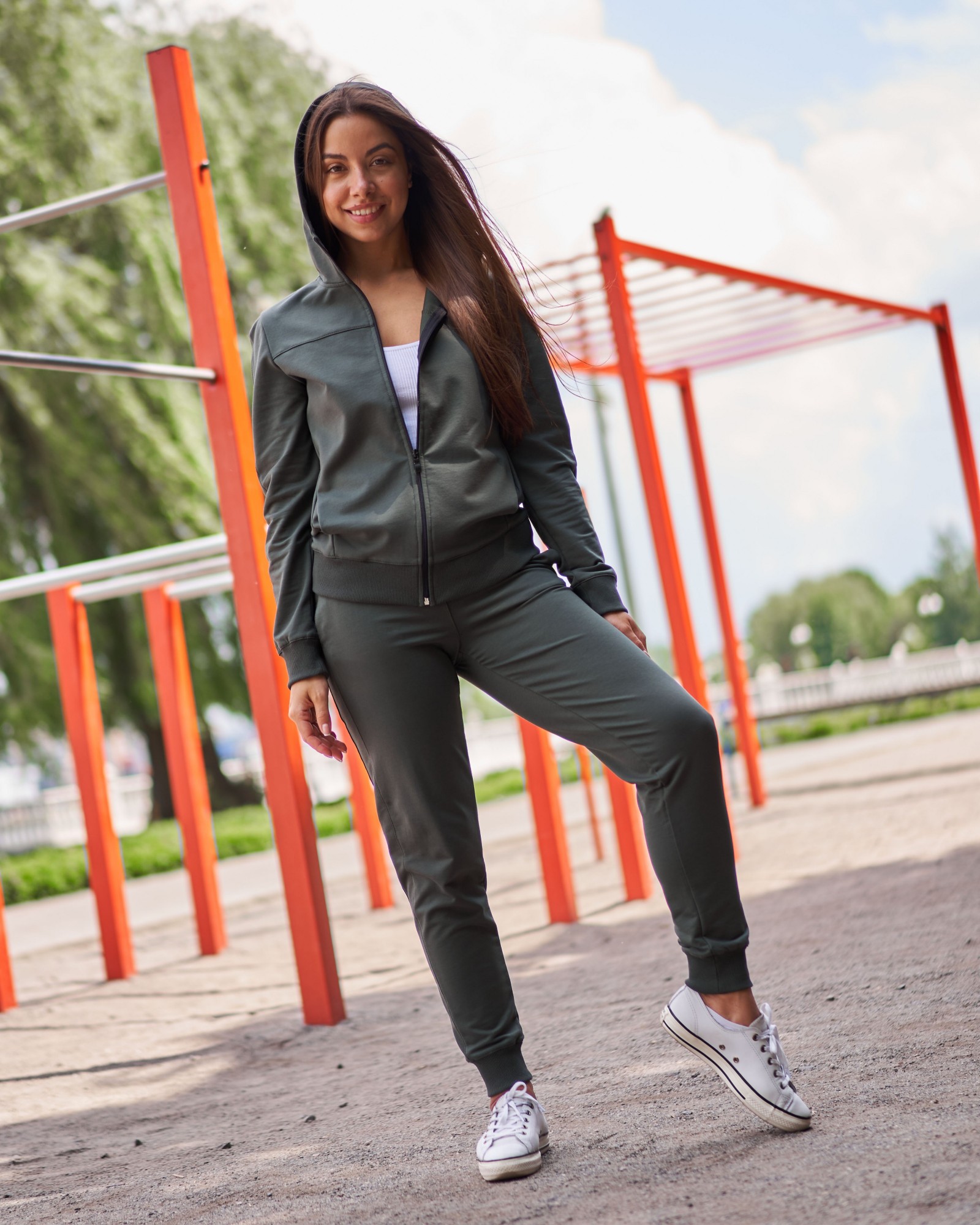 Спортивный костюм женский тонкий GR8 active wear модель W351т2-хаки размер, Спортивный костюм женский тонкий GR8 active wear модель W351т2-хаки размер L
Спортивный костюм женский тонкий GR8 active wear модель W351т2-хаки размер, Спортивный костюм женский тонкий GR8 active wear модель W351т2-хаки размер L