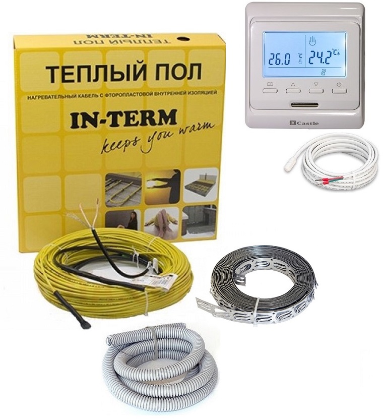 Теплый пол IN-THERM двужильный кабель 2790W 13.9-19.5 м² в комплекте с программируемым терморегулятором (VIT005418)
Теплый пол IN-THERM двужильный кабель 2790W 13.9-19.5 м² в комплекте с программируемым терморегулятором (VIT005418)