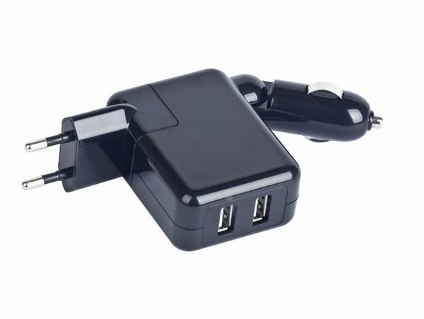 Зарядний пристрій Gembird MP3A-UC-ACCAR2 (2 USB порта) від автомобільного прикурювача і від розетки , чорний 2A
Зарядний пристрій Gembird MP3A-UC-ACCAR2 (2 USB порта) від автомобільного прикурювача і від розетки , чорний 2A