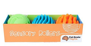 Развивающие сенсорные звенящие мячи "Sensory Rollers", 3 шт - Fat Brain Toys (20-970180)
Развивающие сенсорные звенящие мячи "Sensory Rollers", 3 шт - Fat Brain Toys (20-970180)