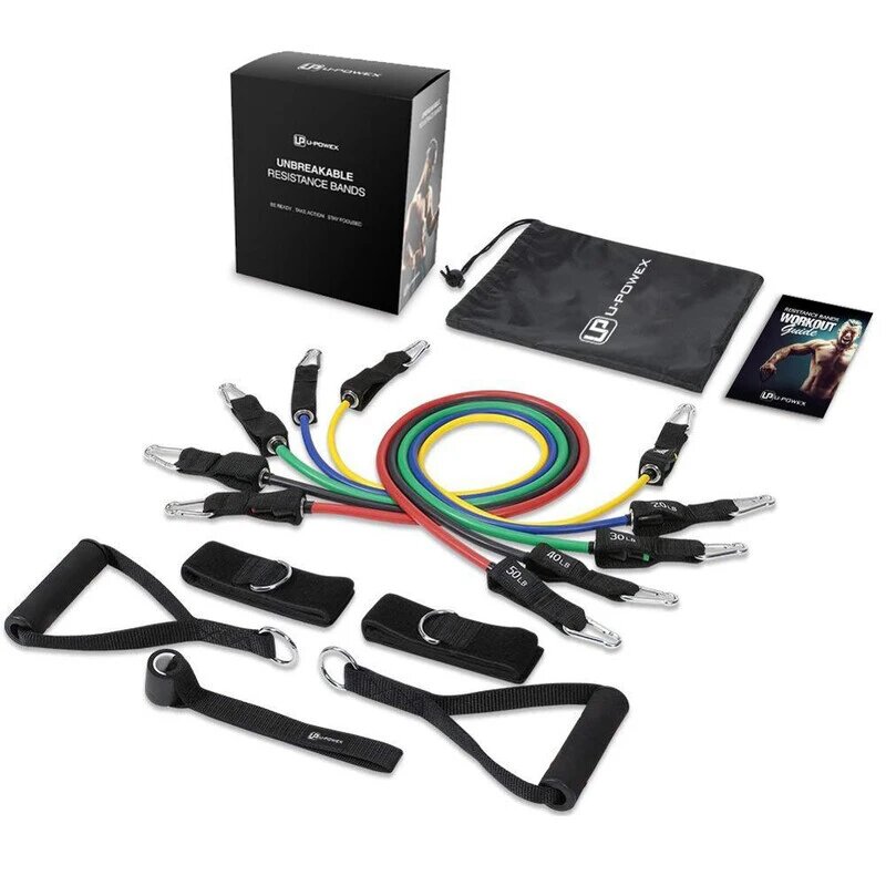 Эспандер трубчатый U-Powex Home Gym, набор из 5 штук Резиновые жгуты для фитнеса + инструкция и видеоуроки (1806214204)
Эспандер трубчатый U-Powex Home Gym, набор из 5 штук Резиновые жгуты для фитнеса + инструкция и видеоуроки (1806214204)
