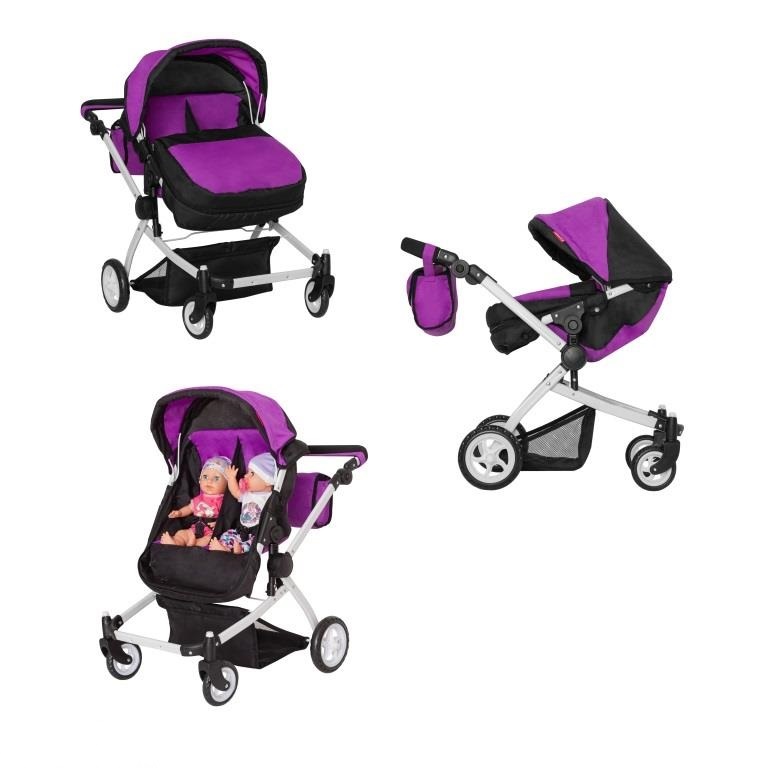Коляска для кукол CARRELLO CONNECT 9651A Purple для двойни трансформер с перекидной ручкой + сумка и чехол-накидка для люльки
Коляска для кукол CARRELLO CONNECT 9651A Purple для двойни трансформер с перекидной ручкой + сумка и чехол-накидка для люльки