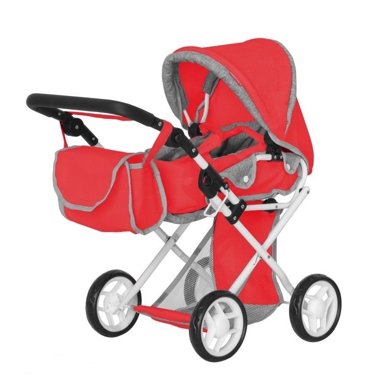 Коляска для кукол CARRELLO UNICO 9346 Red с люлькой-переноской, багажной корзиной и сумкой
Коляска для кукол CARRELLO UNICO 9346 Red с люлькой-переноской, багажной корзиной и сумкой
