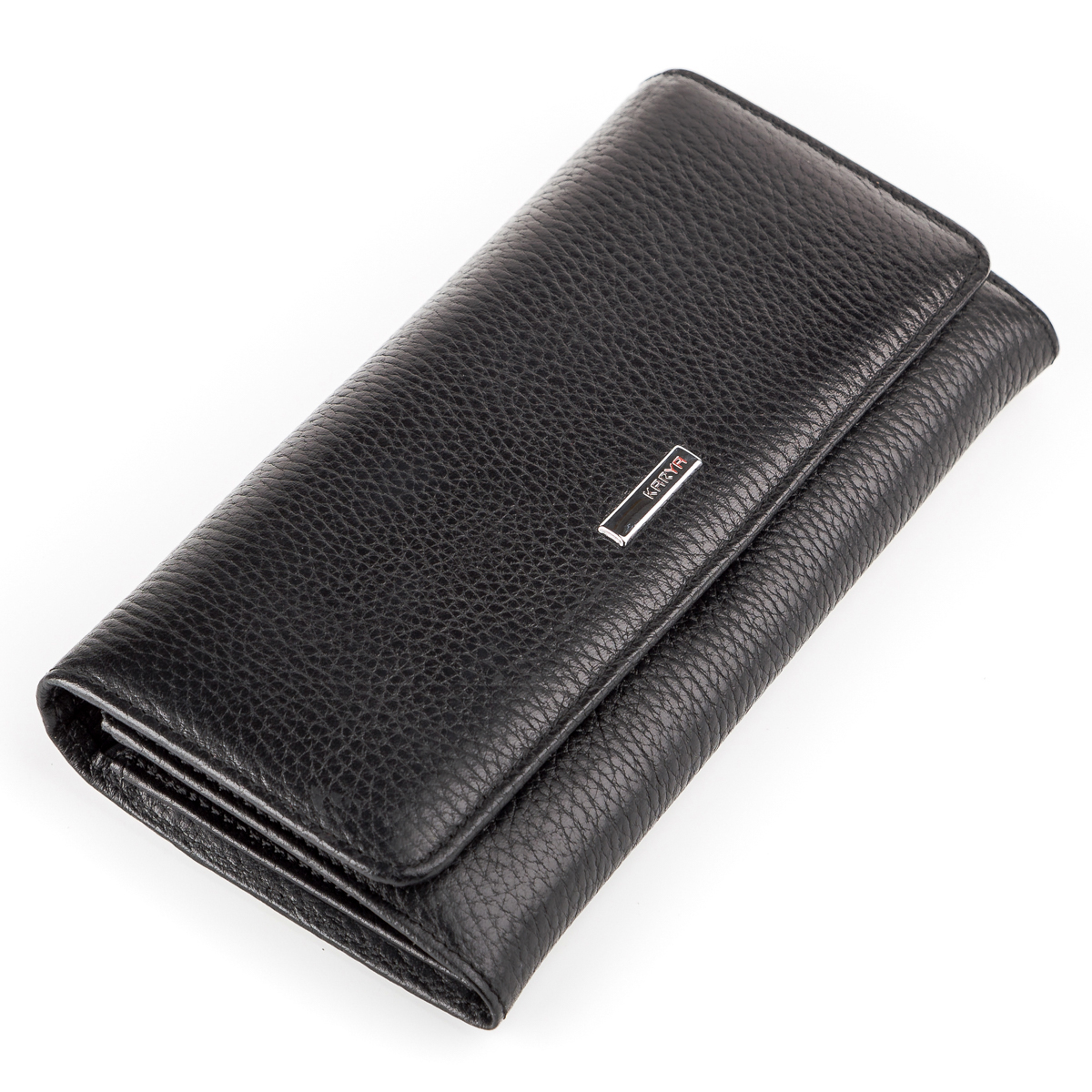 Женский кожаный кошелек KARYA 17,5х8,5 см Черный 000155424
Женский кожаный кошелек KARYA 17,5х8,5 см Черный 000155424