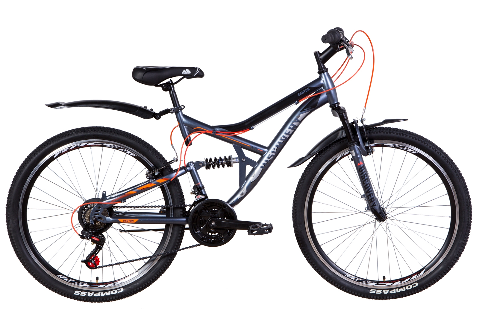 Велосипед 26" Discovery CANYON 2021 (графитово-черный с оранжевым (м)) Discovery OPS-DIS-26-349
Велосипед 26" Discovery CANYON 2021 (графитово-черный с оранжевым (м)) Discovery OPS-DIS-26-349