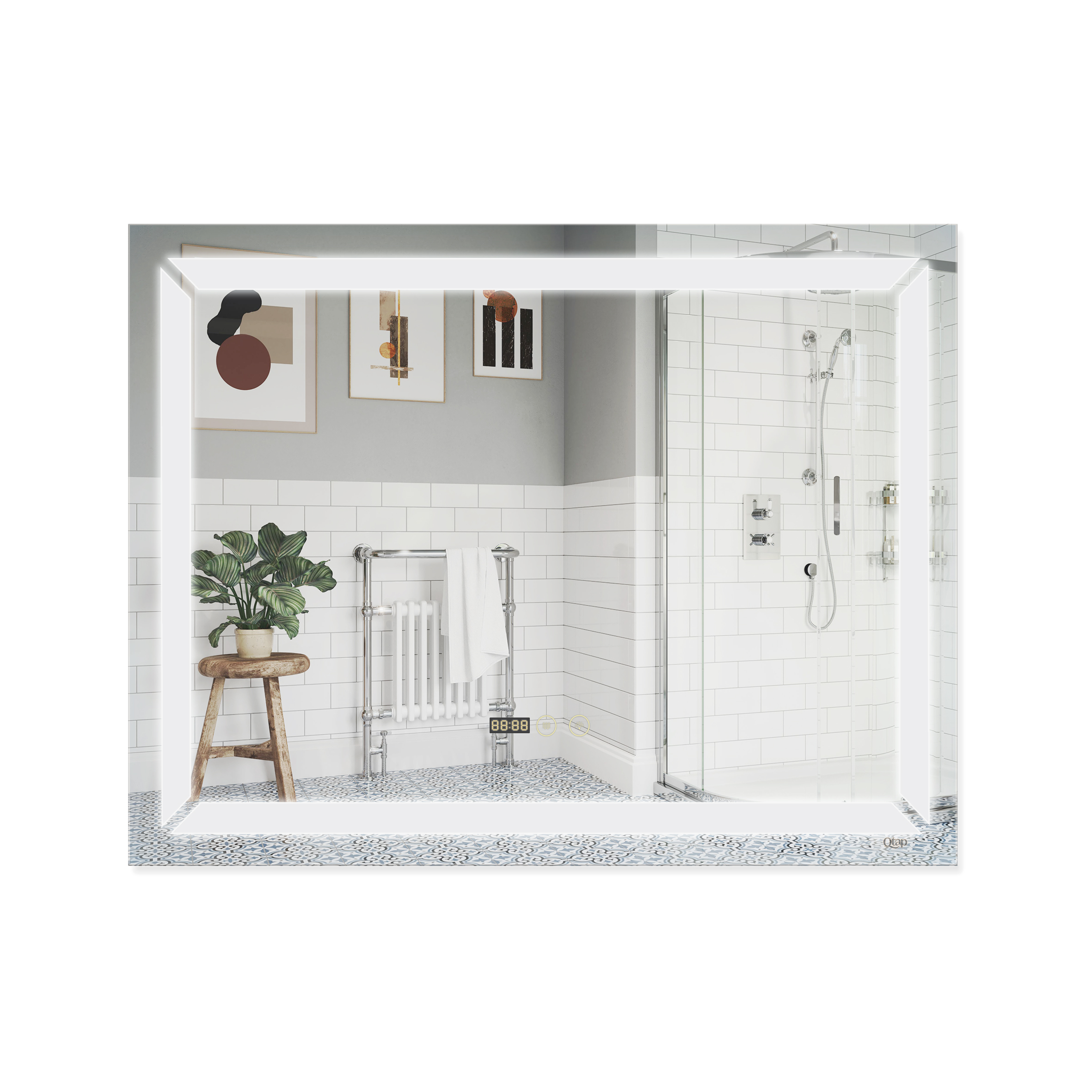Зеркало Для Ванной Комнаты Qtap Mideya С Антизапотеванием (Dc-F605-1) 900Х700 Qt2078F6051W
Зеркало Для Ванной Комнаты Qtap Mideya С Антизапотеванием (Dc-F605-1) 900Х700 Qt2078F6051W