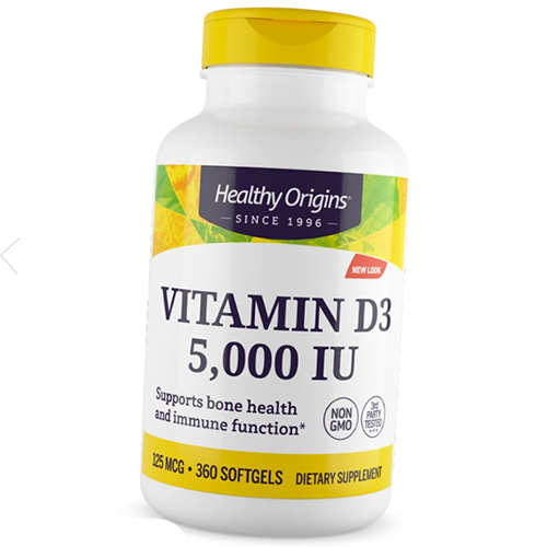 Витамин Д3 высокоактивный, Vitamin D3 5000, Healthy Origins 360гелкапс (36354003)
Витамин Д3 высокоактивный, Vitamin D3 5000, Healthy Origins 360гелкапс (36354003)