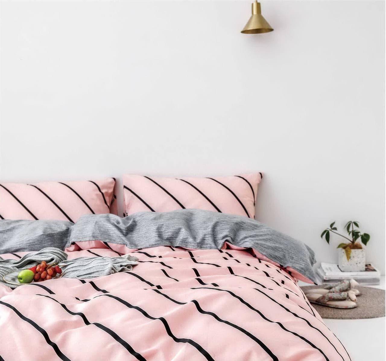 Комплект постельного белья Qili Home Textile Сатин №Rsp1605R Семейный 2х160х215, Розовый с черным в полоску
Комплект постельного белья Qili Home Textile Сатин №Rsp1605R Семейный 2х160х215, Розовый с черным в полоску