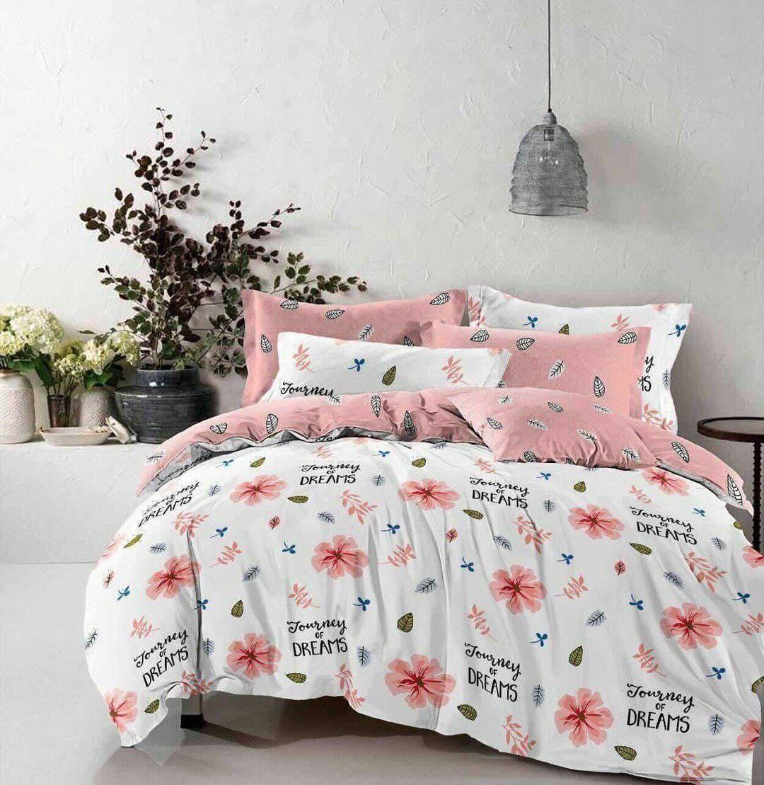 Комплект постельного белья Qili Home Textile Сатин №S1013 Двуспальный 180х210 бело-розовый
Комплект постельного белья Qili Home Textile Сатин №S1013 Двуспальный 180х210 бело-розовый