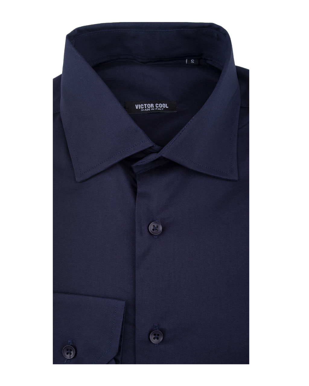 Сорочка чоловіча VICTOR COOL (KW 180-dark blue, Сорочка чоловіча VICTOR COOL (KW 180-dark blue) S