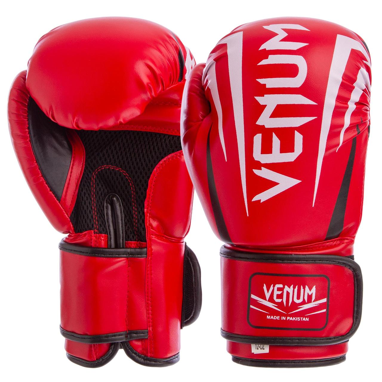 Перчатки для бокса и единоборств на липучке Venum Champ Pro 5315 Red-White 12 унций
Перчатки для бокса и единоборств на липучке Venum Champ Pro 5315 Red-White 12 унций