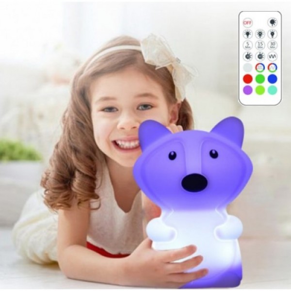 Детский силиконовый ночник «Енот» 3DTOYSLAMP с пультом ДУ, 9 цветов, таймер
Детский силиконовый ночник «Енот» 3DTOYSLAMP с пультом ДУ, 9 цветов, таймер