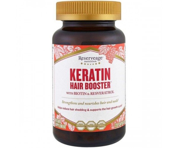 Кератин підсилювач для волосся Keratin Hair Booster ReserveAge Nutrition 120 капсул (RAN006)
Кератин підсилювач для волосся Keratin Hair Booster ReserveAge Nutrition 120 капсул (RAN006)