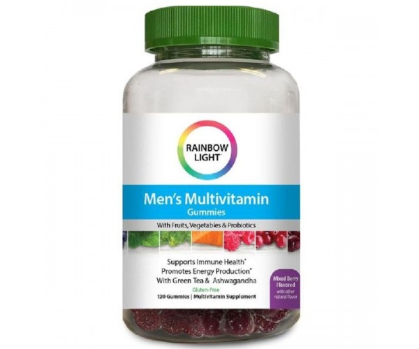 Мультивитамины для чоловіків Men's Multivitamin Gummies Rainbow Light 120 жевательных конфет (RL049)
Мультивитамины для чоловіків Men's Multivitamin Gummies Rainbow Light 120 жевательных конфет (RL049)