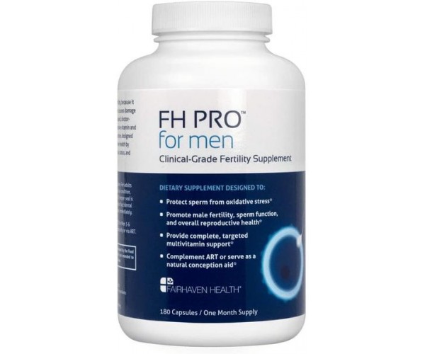 Репродуктивне здоров'я чоловіків FH PRO for Men Fairhaven Health 180 капсул (FH012)
Репродуктивне здоров'я чоловіків FH PRO for Men Fairhaven Health 180 капсул (FH012)