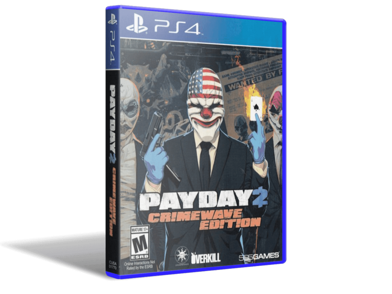 Игра Payday 2 для PS4 (Blu-ray диск, English version) 
Игра Payday 2 для PS4 (Blu-ray диск, English version)